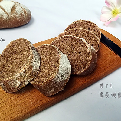无糖黑麦面包