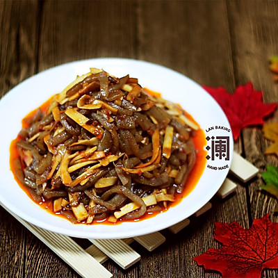 香辣魔芋杏鲍菇，多下几碗饭！