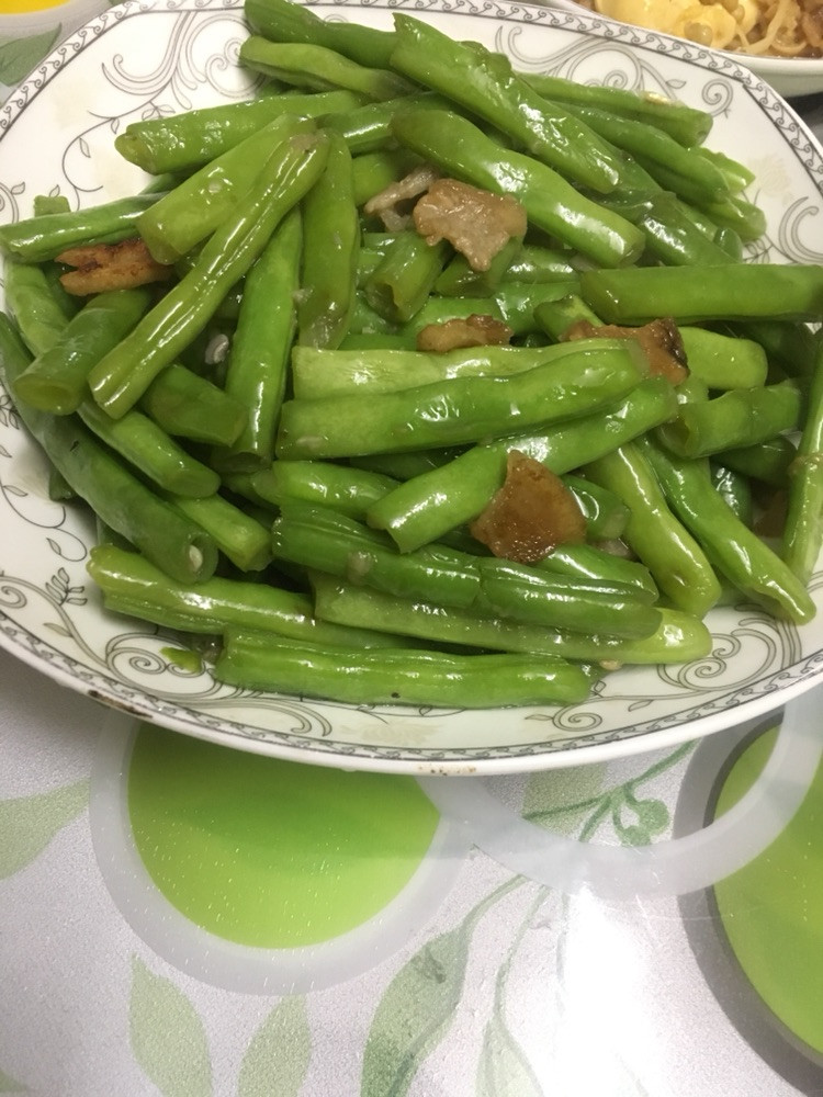 爆炒四季豆的做法