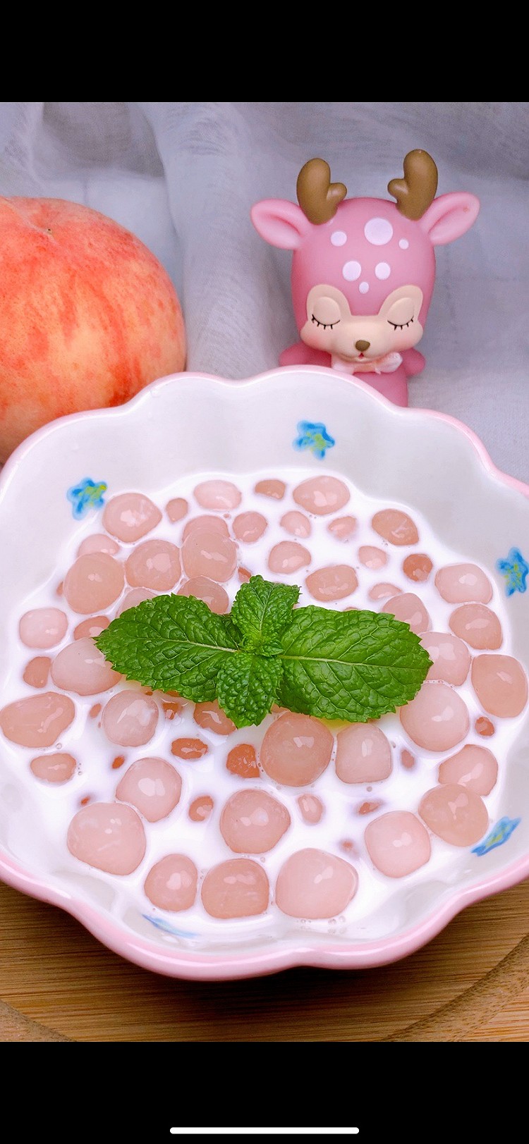 水蜜桃啵啵球的做法