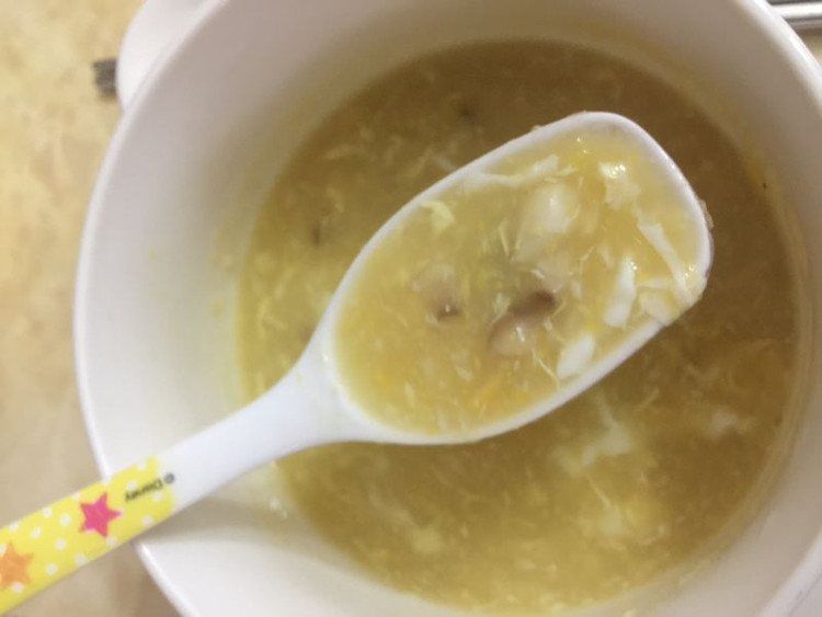 魚蓉冬菇玉米羹的做法