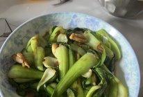 炒小青菜的做法