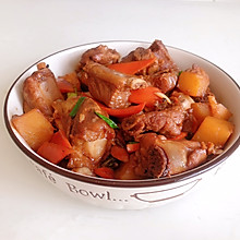 红烧小排炖土豆
