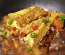 #鸡汁入家宴 感恩正当“食”#外焦里嫩的油炸老豆腐的做法