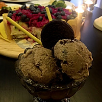 巧克力奥利奥冰激凌（懒人版，冰激凌粉就可以哦）的做法图解2