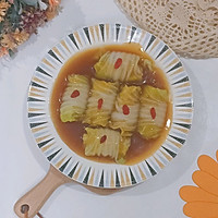 #我心中的冬日限定#白菜卷肉的做法图解10