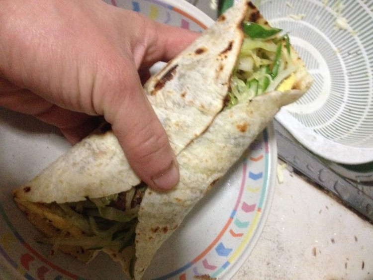 墨西哥肉丸捲餅的做法