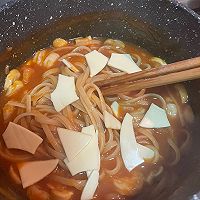 芝士番茄蘑菇虾仁意面的做法图解9