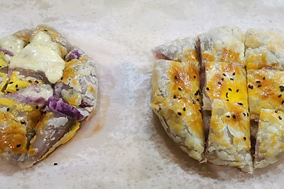 简易版紫薯饼