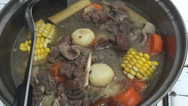 甘蔗羊肉汤的做法