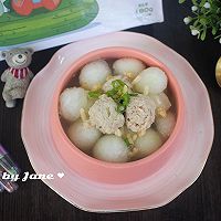 珍妮珍馐儿童黄瓜鲜肉丸海米冬瓜汤的做法图解10
