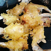 野生红膏葱油蟹的做法图解9