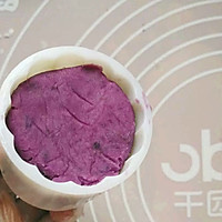 甜心紫薯糕的做法图解5