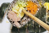 燕麦午餐肉寿司卷的做法