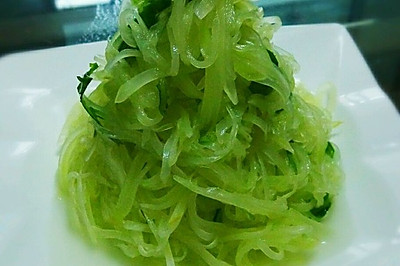 凉拌莴苣
