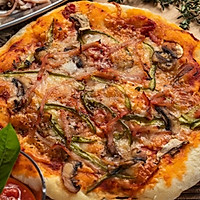 #万物皆可搭#意大利手工披萨的做法图解12