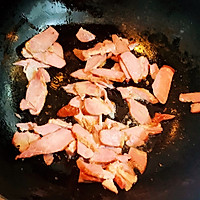 叉烧炒长豆角的做法图解3
