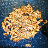 豆芽肉丝面的做法图解2