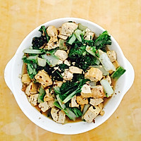 海米水白菜炖豆腐的做法图解1