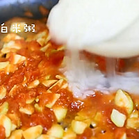 宝宝辅食食谱  番茄丝瓜补钙粥的做法图解10