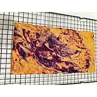 大理石纹紫薯吐司（无需擀形一次发酵）的做法图解11