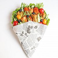 炸鸡花束的做法图解7