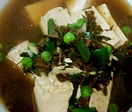 孕期开胃解腻汤：酸菜豆腐甜豆汤的做法