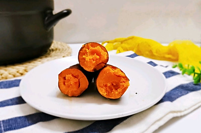 砂锅烤红薯