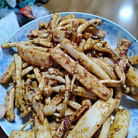 东北烧烤味—大鱿鱼海味菇的做法图解10