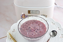 紫薯杂粮牛奶粥（12M+辅食）的做法