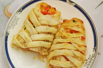 快手早餐——香肠时蔬手抓饼