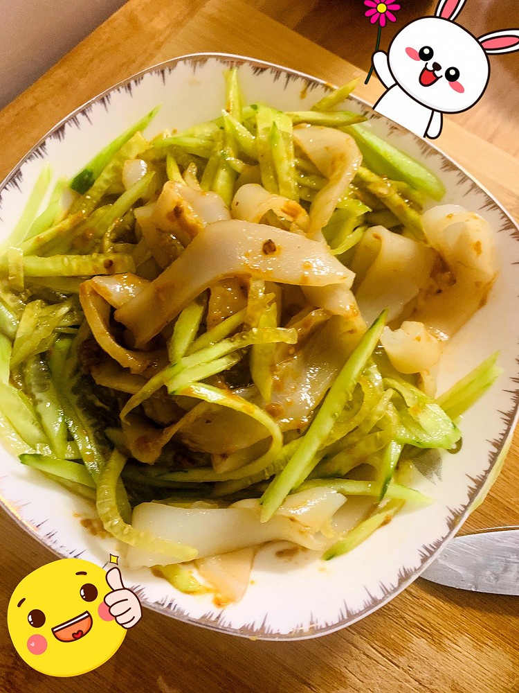 可爱的比饭店还好吃的大凉皮的做法