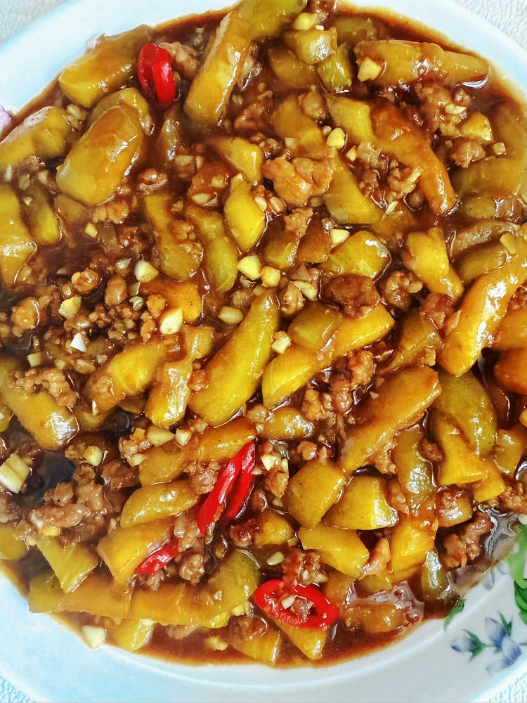 肉末茄子的做法