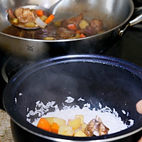 土豆萝卜排骨焖饭的做法图解4