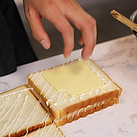 培根肉松三明治的做法图解9