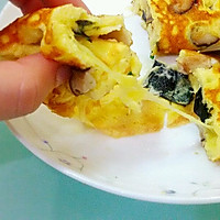 香菇海苔奶酪蛋饼的做法图解8