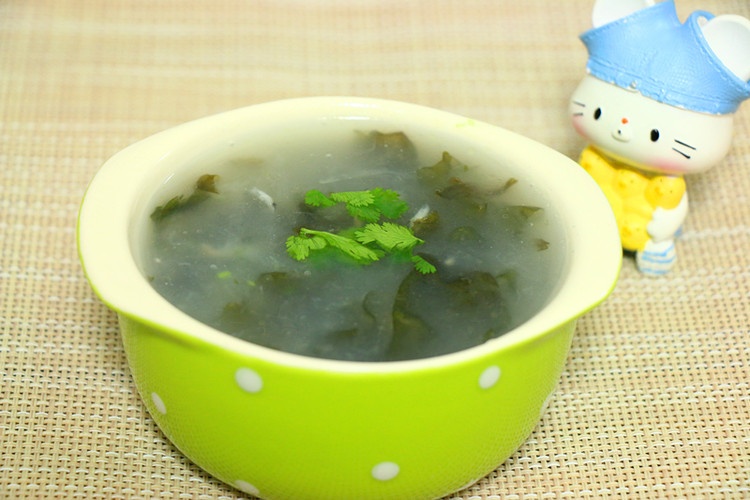 冬瓜紫菜虾皮汤  宝宝餐单的做法