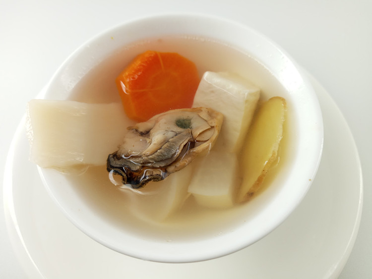 补钙食谱 | 三白牡蛎汤，促进骨骼生长，防止骨质疏松的做法