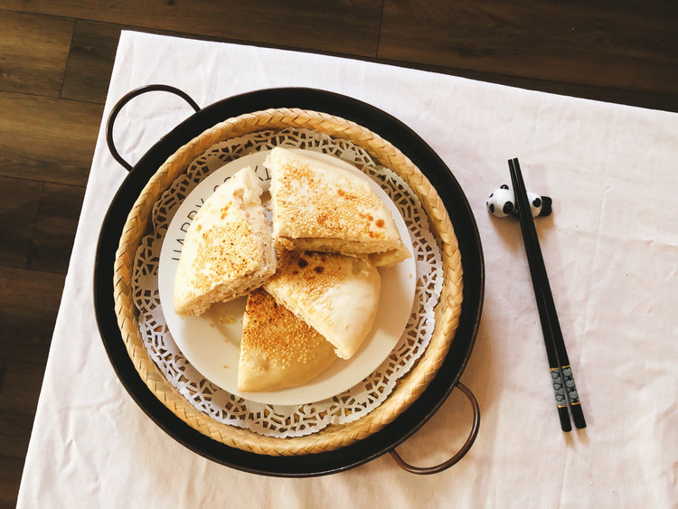 芝麻千层发面饼的做法