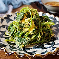 #520，美食撩动TA的心！#夏季瘦身玉米面蒸红薯叶的做法图解10