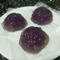 水晶紫薯球的做法图解7
