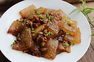 一把番薯粉，赛过红烧肉——肉末番薯粉皮
