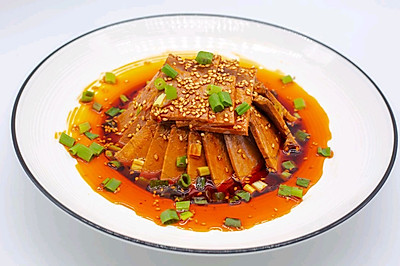 简单凉菜红油牛肉