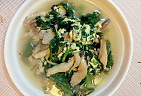潺菜（木耳菜）蘑菇汤的做法