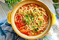 低脂低卡～番茄金针菇汤的做法