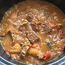 番茄炖牛肉