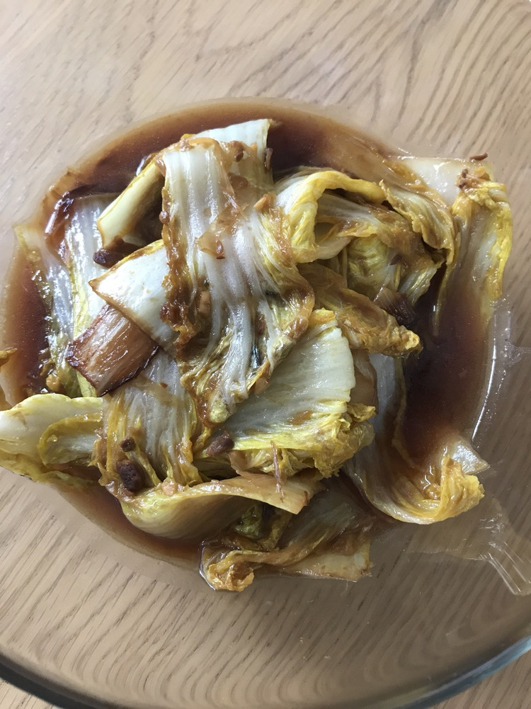 豆瓣酱娃娃菜的做法