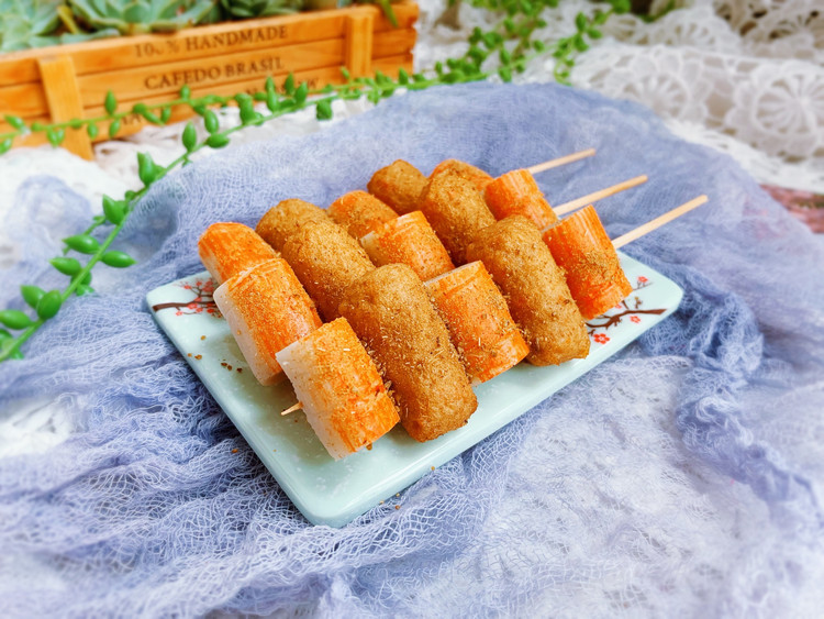 孜然双拼甜不辣的做法
