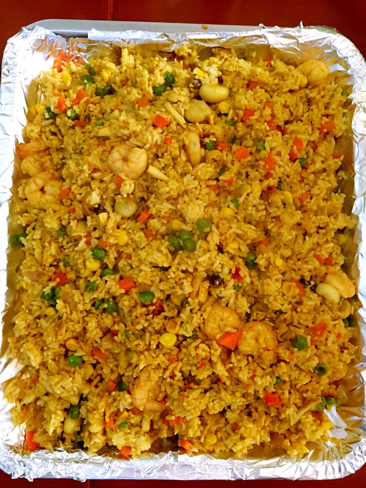 海鲜咖喱炒饭的做法