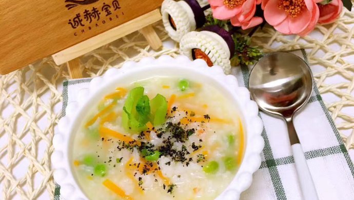 虾蓉白米粥